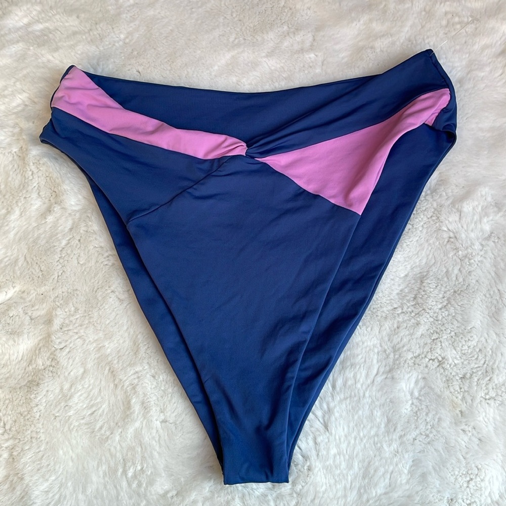 L Space colorblock swim bottom